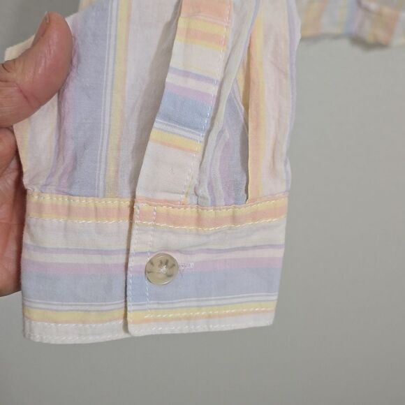 BDG Urban Outfitters Cropped Longsleeve Button up shirt M - Picture 5 of 9